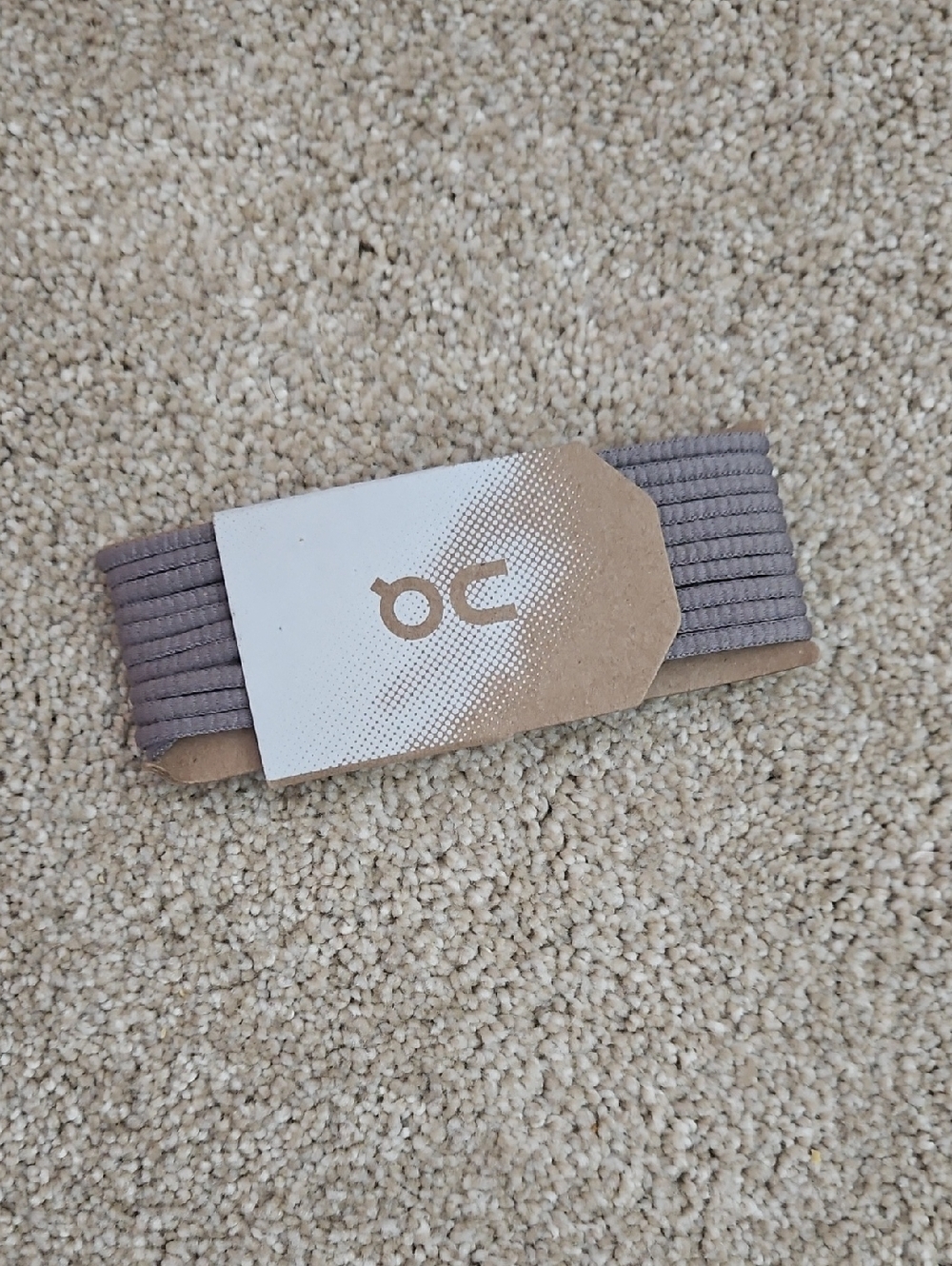 NWT On Clouds Shoelaces, Gray